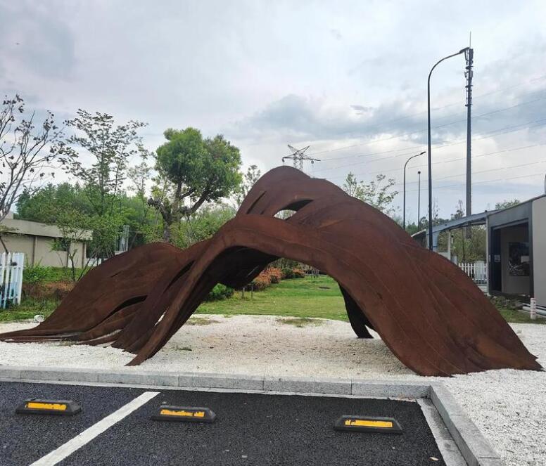 山海关耐候钢板造型